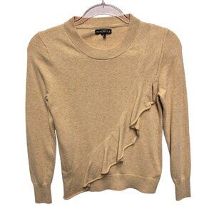 J. Crew Wool Knit Ruffle Sweater